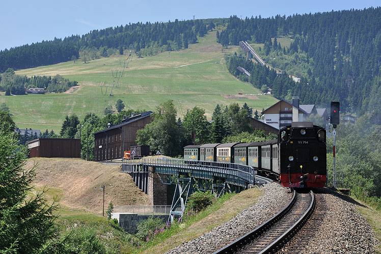 Oberwiesenthal, 21. Juli 2010. Foto: Jelle Jan Postma